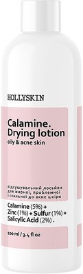 Лосьон для жирной, проблемной и подверженной акне кожи HOLLYSKIN Calamine. Drying Lotion 00120 фото