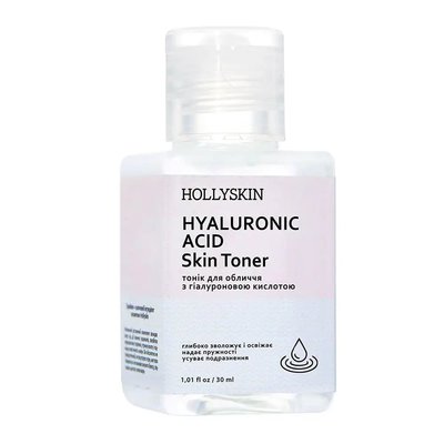 Тонер для обличчя Hollyskin Hyaluronic Acid Skin Toner 30 ml 00031 фото